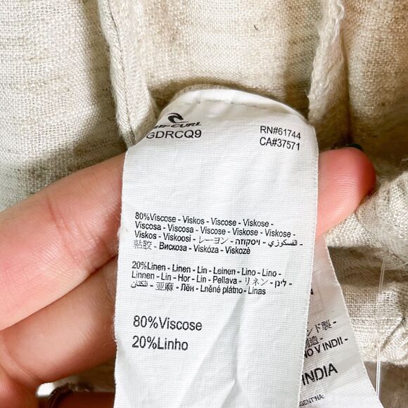 Rip Curl NWT Tan Surf Shack Jumpsuit Size S - Picture 7 of 9